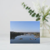 American River-Folsom Briefkaart (Staand voorkant)