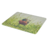 American Robin Bird Green Snijplank (Hoek)