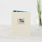 American Robin  Bird Independence Day Verenigde St Feestdagen Kaart (Achterkant)