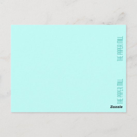 American Robin Bladwijzer Briefkaart (Achterkant)