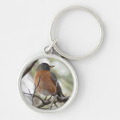 American Robin Sleutelhanger (Voorkant)