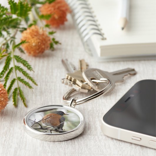 American Robin Sleutelhanger (Zijkant)