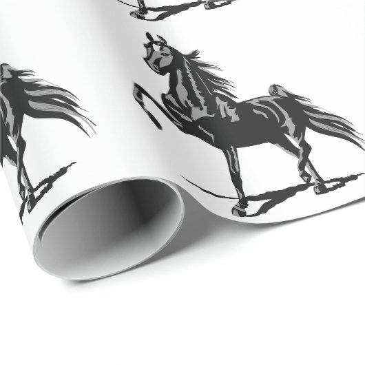 American Saddlebred Cadeaupapier (Rol Hoek)