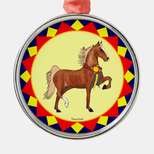 American Saddlebred Champion Ornament (Voorkant)