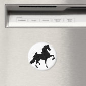 American Saddlebred Horse Magneet (Insitu (Vaatwasser))