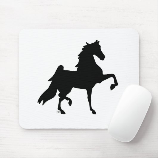 American Saddlebred Horse Muismat (Met muis)