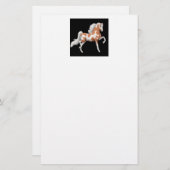 American Saddlebred Horse Stationery Briefpapier (Voorkant / Achterkant)