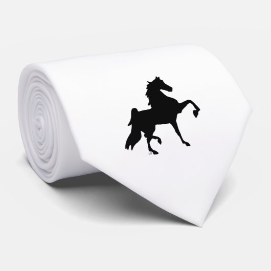 American Saddlebred Horse Stropdas (Opgerold)