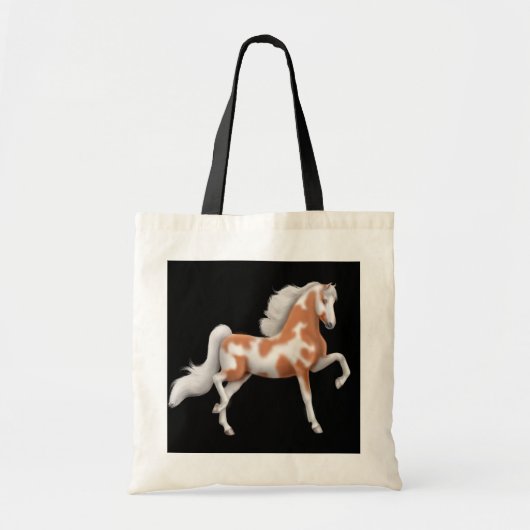 American Saddlebred Paint Horse Bag Tote Bag (Voorkant)