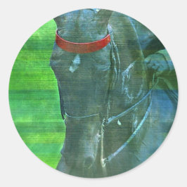 American Saddlebred Ronde Sticker