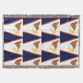 AMERICAN SAMOA FLAG DEKEN (Voorkant)