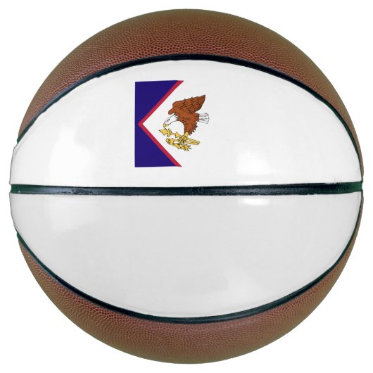 American Samoa Flag Emblem Basketbal (Voorkant)