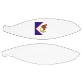 American Samoa Flag Emblem Basketbal (Panelen)