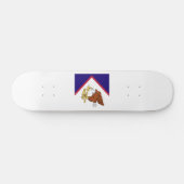 American Samoa Flag Emblem Persoonlijk Skateboard (Horizontaal)