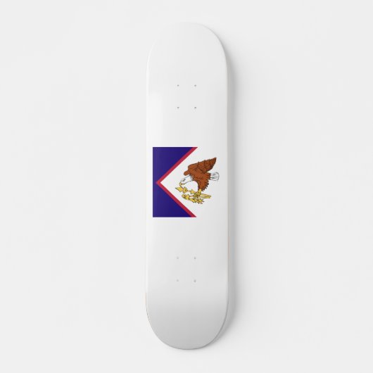 American Samoa Flag Emblem Persoonlijk Skateboard (Voorkant)