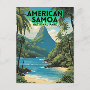 American Samoa National Park Reizen Briefkaart