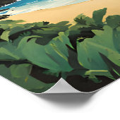 American Samoa National Park Reizen Poster (Hoek)