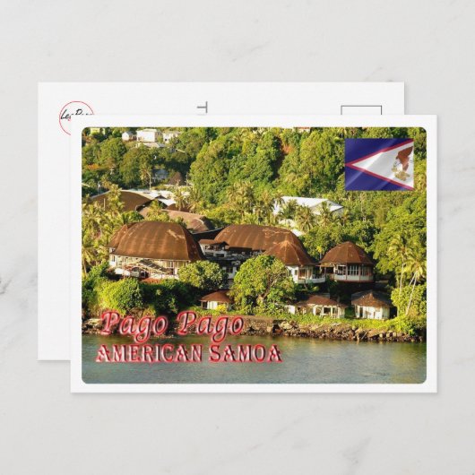American Samoa - Pago - Pago - Briefkaart (Voorkant / Achterkant)