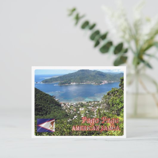 American Samoa - Pago - Pago - Briefkaart (Staand voorkant)