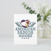 American Samoa Rocks v2 Briefkaart (Staand voorkant)