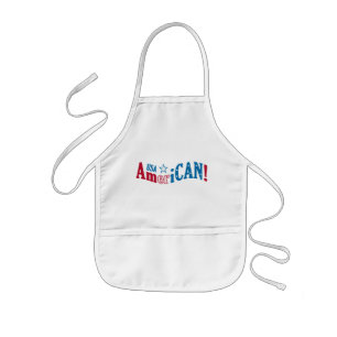 AmeriCAN! schort - kies stijl