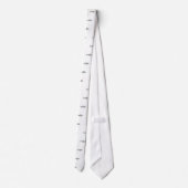 American Shad Stropdas (Achterkant)