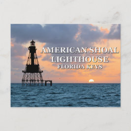 American Shoal Lighthouse, Briefkaart van Florida