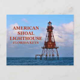 American Shoal Lighthouse, Briefkaart van Florida