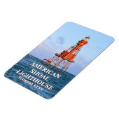 American Shoal Lighthouse, Florida Flexi Magnet Magneet (Linkerzijde)