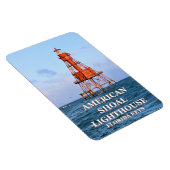 American Shoal Lighthouse, Florida Flexi Magnet Magneet (Rechterzijde)