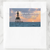 American Shoal Lighthouse, Florida Keys Stickers (Tas)