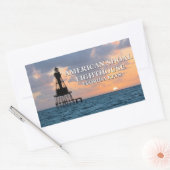 American Shoal Lighthouse, Florida Keys Stickers (Envelop)