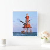 American Shoal Lighthouse, Florida Keys Vierkante Klok (Huis)