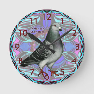 American Show Racer Clock Ronde Klok