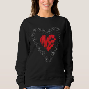 American Sign Language Asl Heart Love Trui