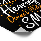 American Sign Language Awareness - Asl Deaf Pride  Poster (Hoek)