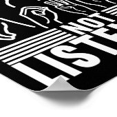 American Sign Language Deaf Awareness 1  Poster (Hoek)