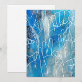 American Sign Language Feestdagenkaart (Voorkant / Achterkant)