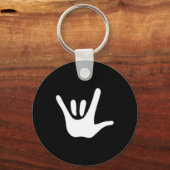 American Sign Language Love Asl Deaf Awareness  Sleutelhanger (Voorkant)