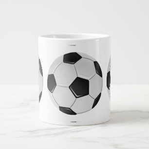 American Soccer or Association Football Ball Grote Koffiekop