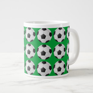 American Soccer or Association Football Ball Grote Koffiekop