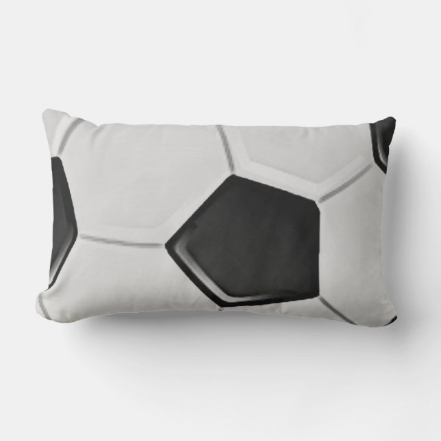 American Soccer or Association Football Ball Kussen (Voorkant)