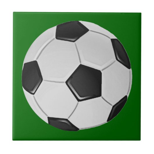 American Soccer or Association Football Ball Tegeltje (Voorkant)