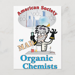 American Society of Mad Organic Chemists Briefkaart