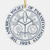 American Society of Parasitologists Keramisch Ornament (Voorkant)