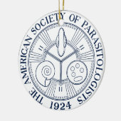 American Society of Parasitologists Keramisch Ornament (Links)