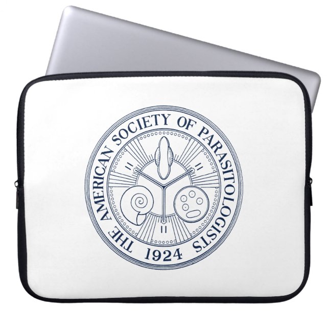 American Society of Parasitologists Laptop Sleeve (Voorkant)