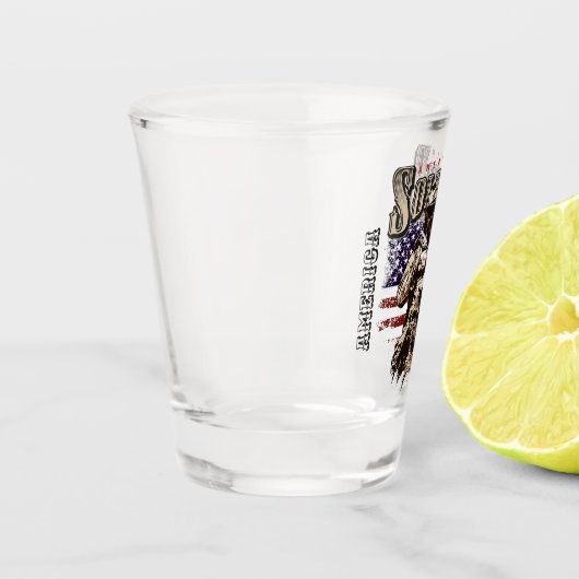 American Soldier Design Geschoten glas (Links)