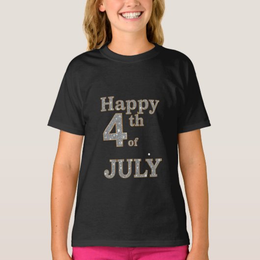 American Soul: Classic 4th of July Vibes T-shirt (Voorkant)
