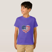 American Soul: Classic 4th of July Vibes T-shirt (Voorkant volledig)